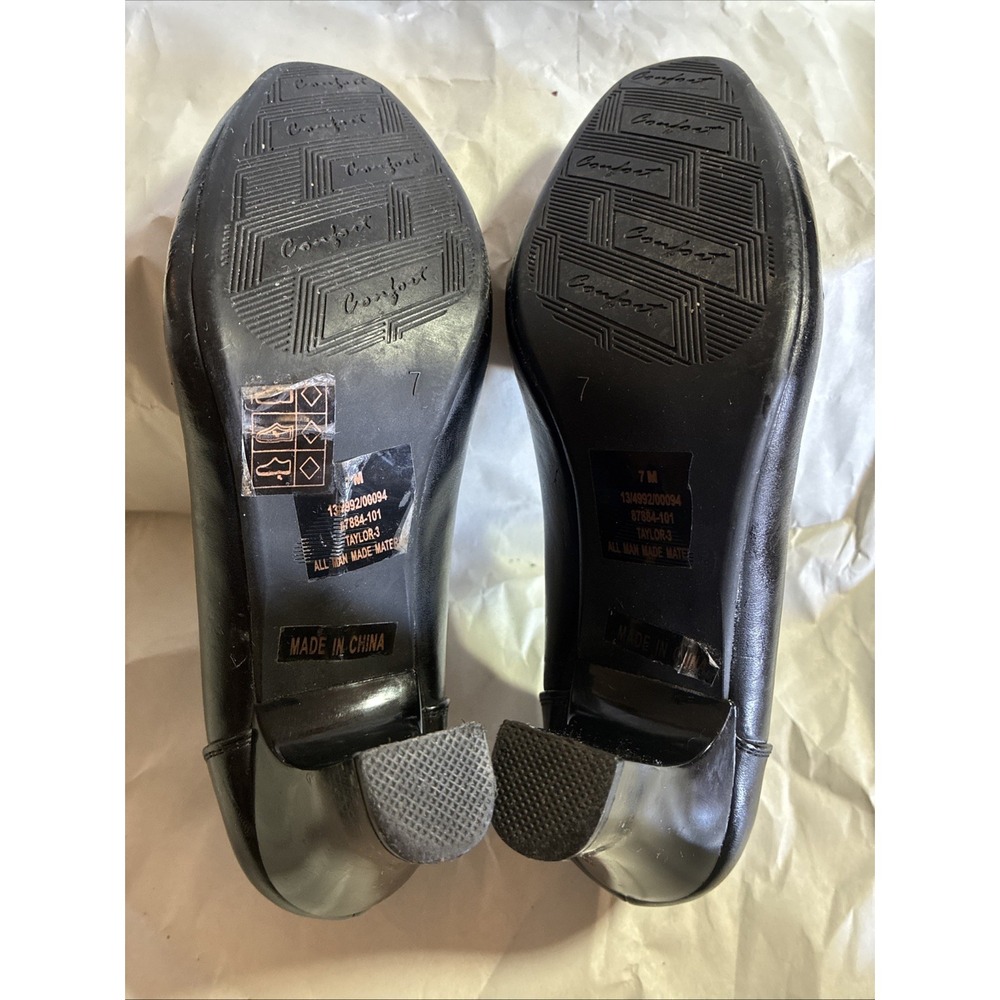 Pierre Dumas Flexibles Women's Shoes Heel Black Size 7 - Picture 4 of 7